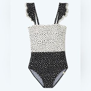 Never worn! summersalt Ruffle Oasis one piece swimsuit! Size 6 🩱🏝🌊☀️